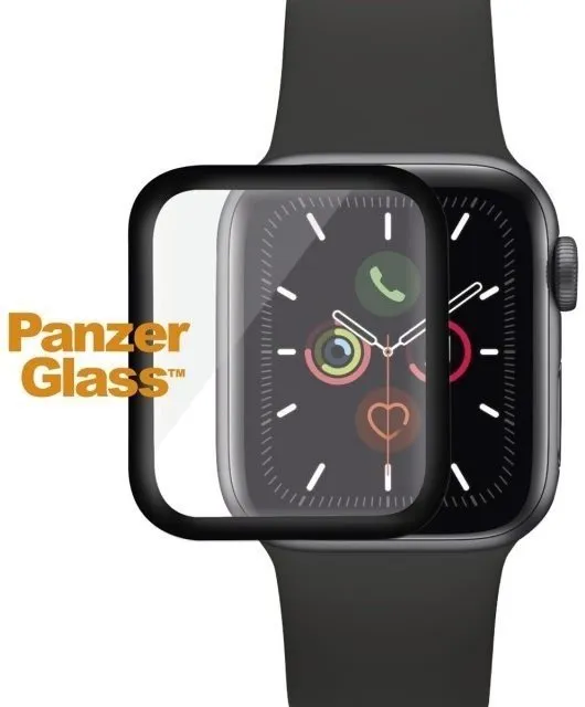 Ochranné sklo PanzerGlass SmartWatch pre Apple Watch 4/5/6/SE 40 mm čierne celolepené