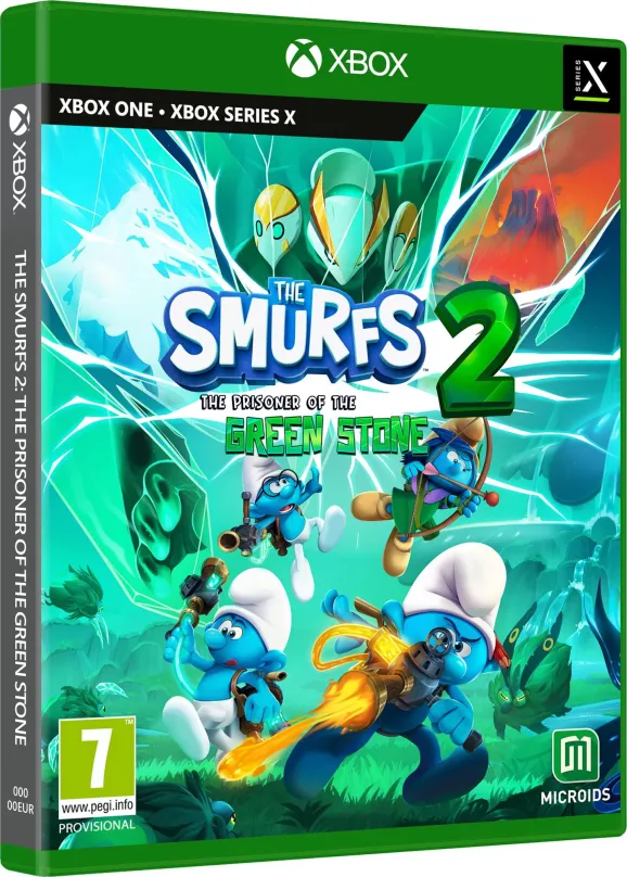 Hra na konzole The Smurfs 2 (Šmolkovia): Prisoner of the Green Stone - Xbox