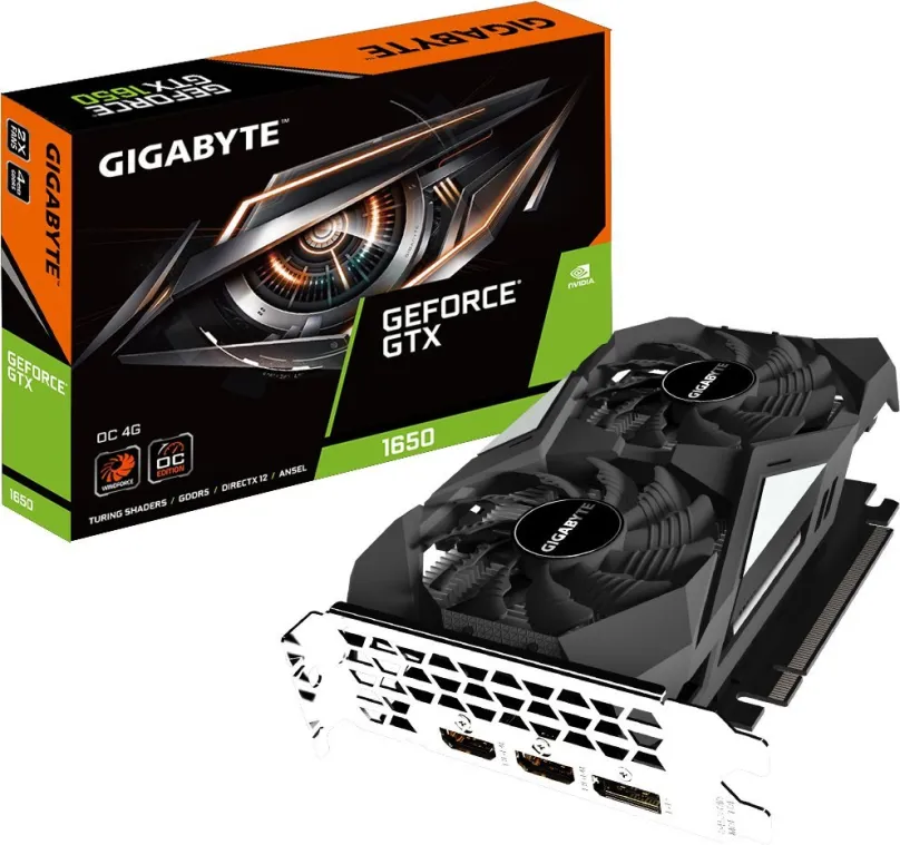 Grafická karta GIGABYTE GeForce GTX 1650 OC 4G