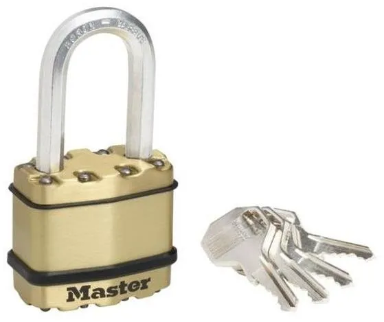 Visiaci zámok Master Lock Mosadzný visiaci zámok M1BEURDLF Master Lock Excell 45mm