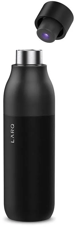 Filtračná fľaša Larq Obsidian Black 740 ml