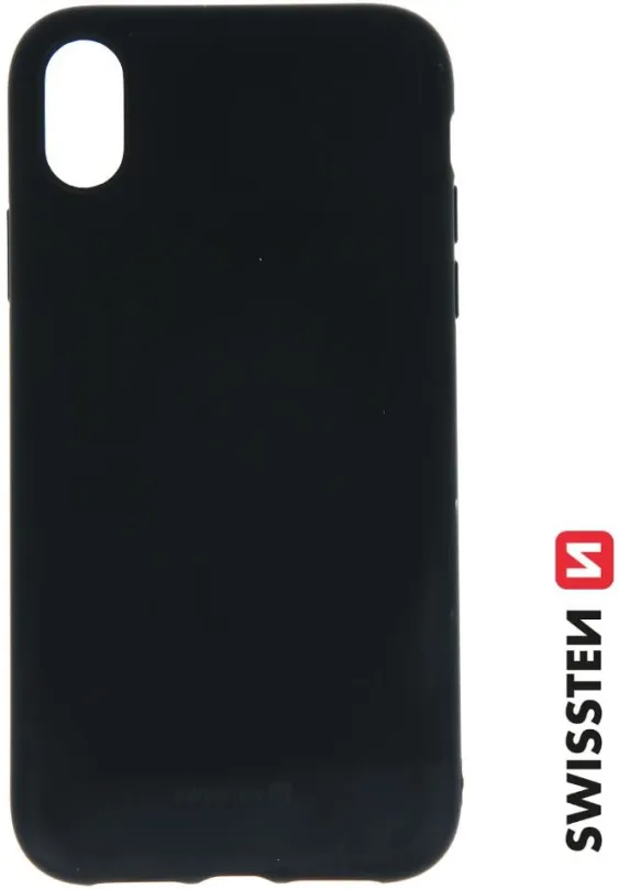 Kryt na mobil Swissten Soft Joy pre Apple iPhone Xr čierna