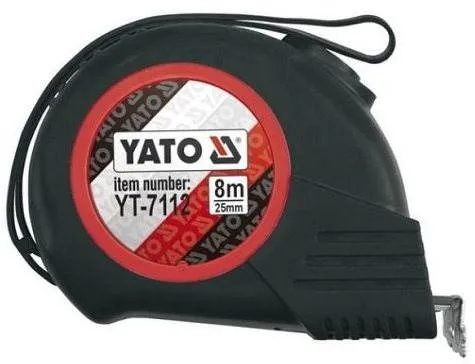 Zvinovací meter YATO Meter zvinovací 8 mx 25 mm autostop