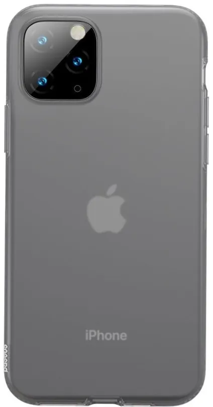 Kryt na mobil Baseus Jelly Liquid Silica Gel Protective Case pre iPhone 11 Pro Transparent Black
