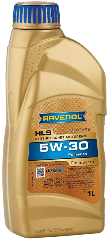 Motorový olej RAVENOL HLS SAE 5W-30; 1 L