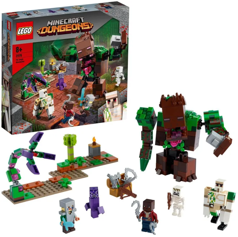 LEGO stavebnica LEGO® Minecraft® 21176 Príšera z džungle