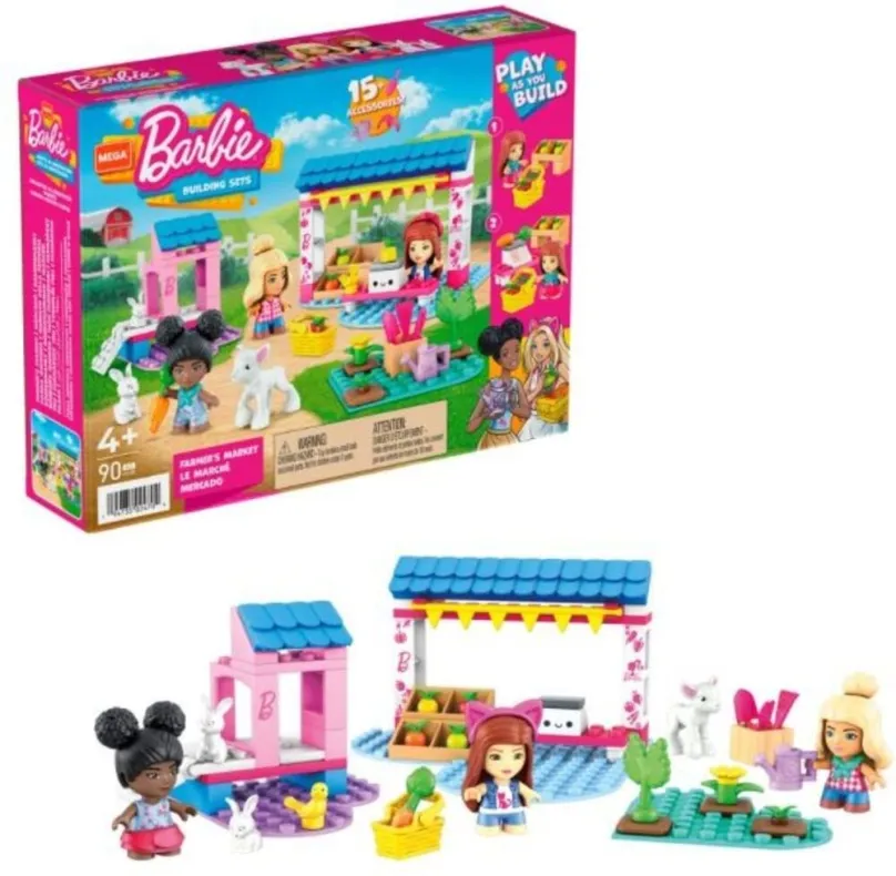 Stavebnica Mega Construx Barbie Farmársky Trh