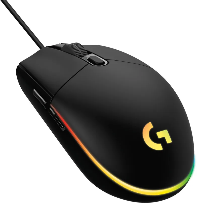 Herná myš Logitech G102 Lightsync, black