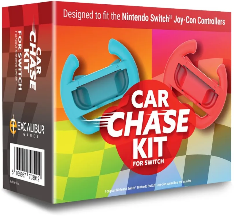 Príslušenstvo k ovládaču Car Chase Kit - sada príslušenstva pre Nintendo Switch