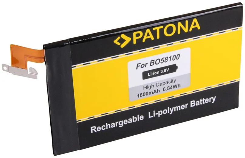 Batérie pre mobilný telefón Paton pre HTC ONE 601N 1800mAh 3,8V Li-pol