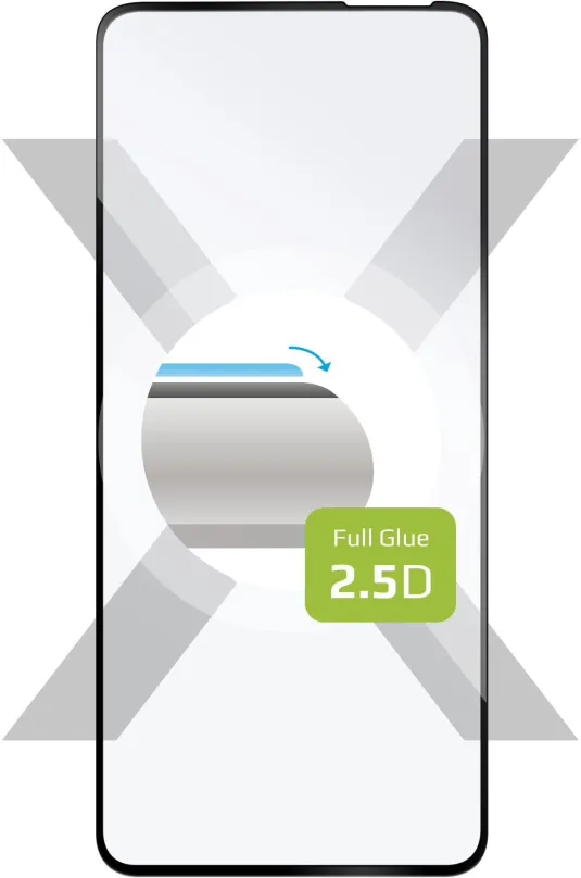 Ochranné sklo FIXED FullGlue-Cover pre Realme GT Neo 2 5G čierne