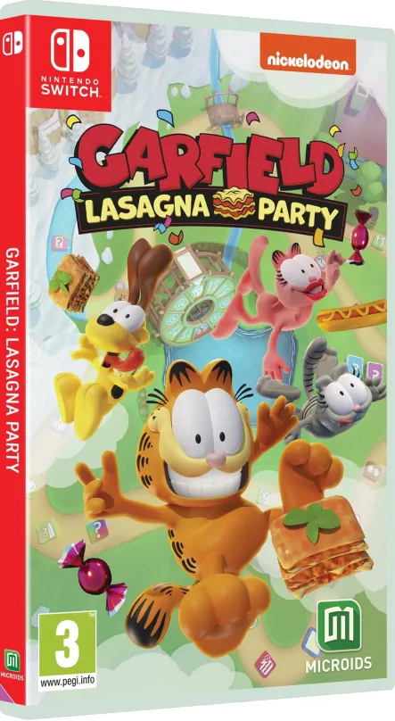 Hra na konzole Garfield Lasagna Party - Nintendo Switch