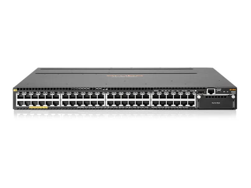 Aruba 3810 48G PoE+ 1-slot Swch