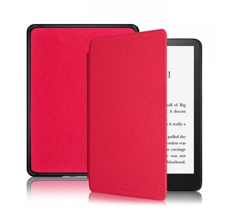 Puzdro na čítačku kníh B-SAFE Lock 2374 pre Amazon Kindle Paperwhite 5 2021, červené