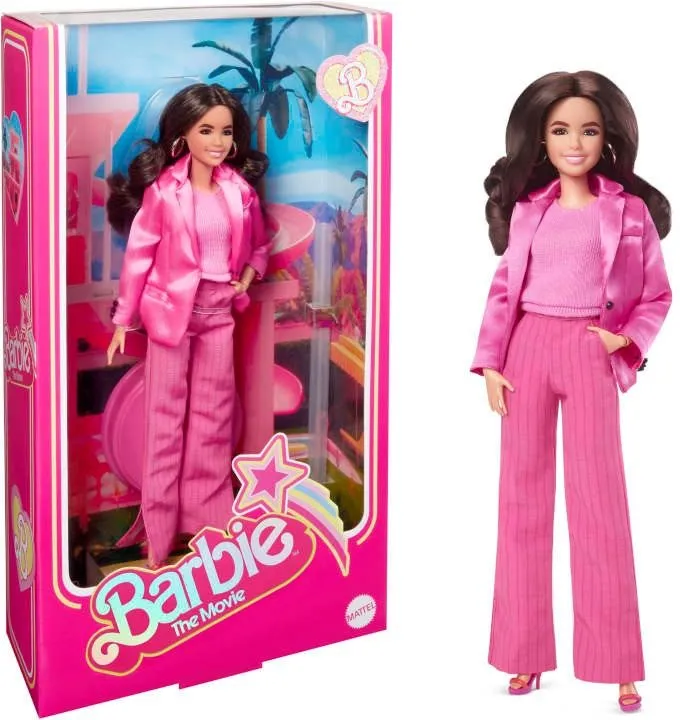 Bábika Barbie kamarátka v ikonickom filmovom outfite