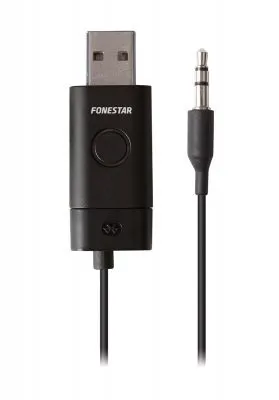Bluetooth adaptér Fonestar BTX-3011, externý, Bluetooth 3.0, pripojenie 3.5mm jack stereo,