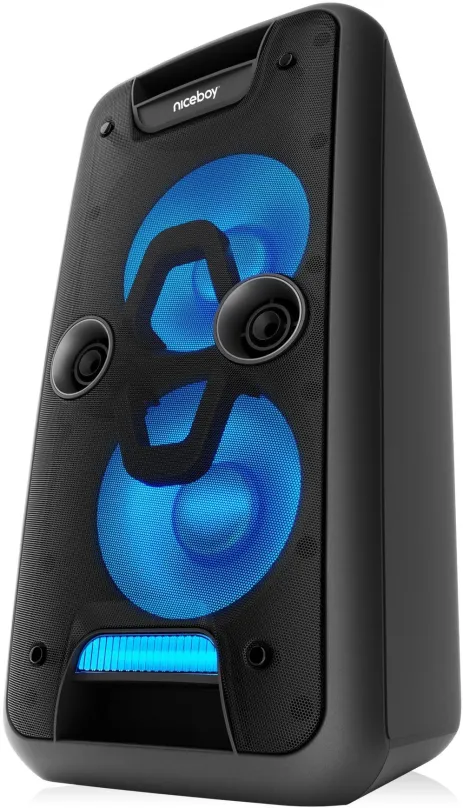 Bluetooth reproduktor Niceboy Party Boss 200W, aktívny, s výkonom 200W, aktívny subwoofer,