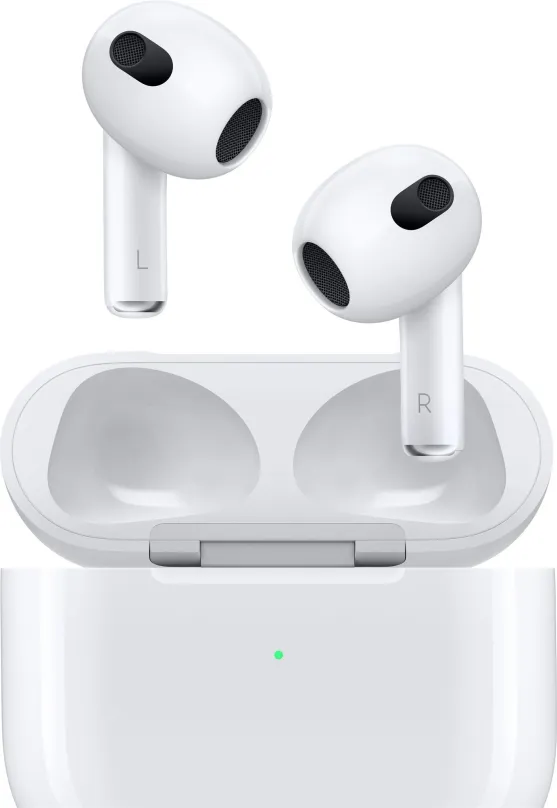 Bezdrôtové slúchadlá Apple AirPods (3. generácia) s MagSafe nabíjacím puzdrom