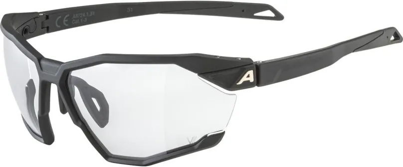 Cyklistické okuliare Alpina Twist SIX V black matt
