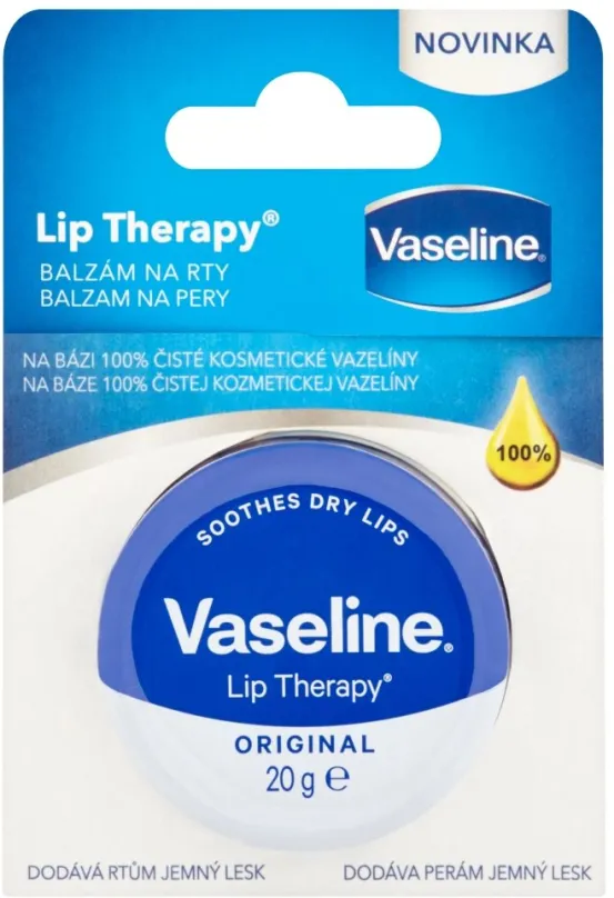 Balzam na pery Vaseline Lip Therapy Original 20 g