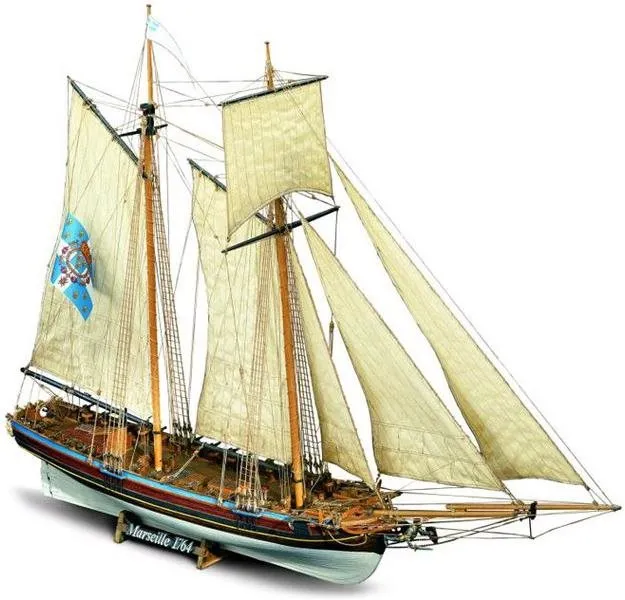Model lode MAMOLI Marseille 1764 1:64 kit