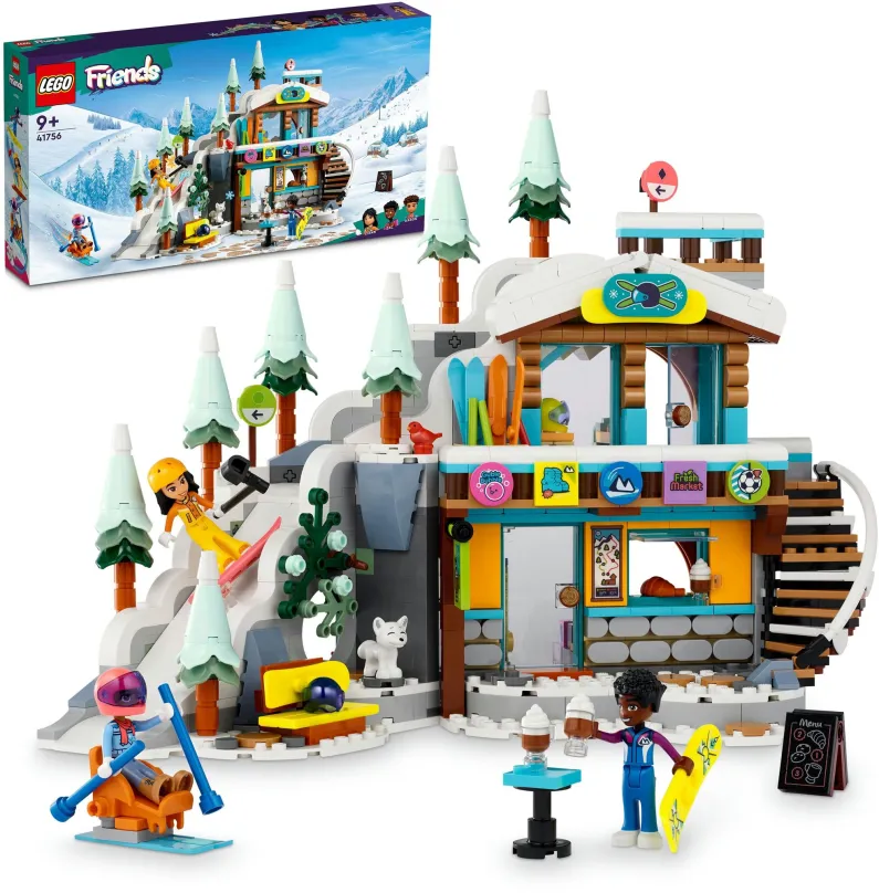 LEGO stavebnica LEGO® Friends 41756 Lyžiarsky rezort s kaviarňou