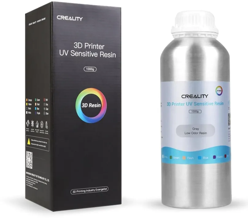 UV resin Creality Low Odor Resin 500g, Grey, Aluminum Can