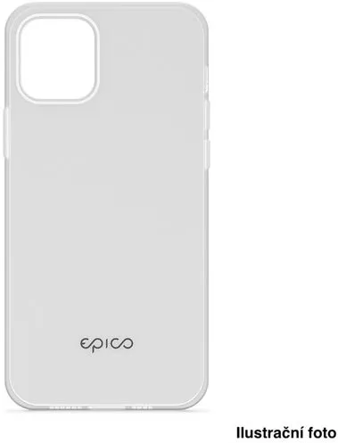 Kryt na mobil Epico Silicone Case iPhone 7/8/SE (2020)/SE (2022) - biela transparentná