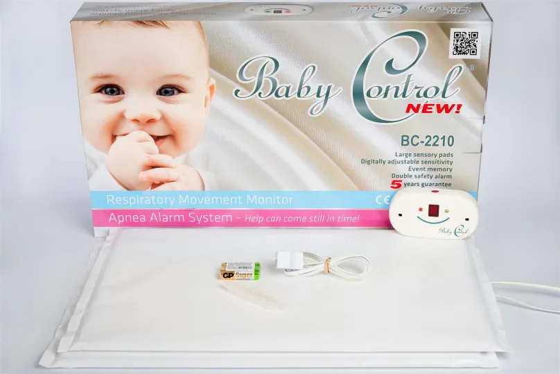 Monitor dychu Baby Control BC2210 - s dvoma sensorovými podložkami
