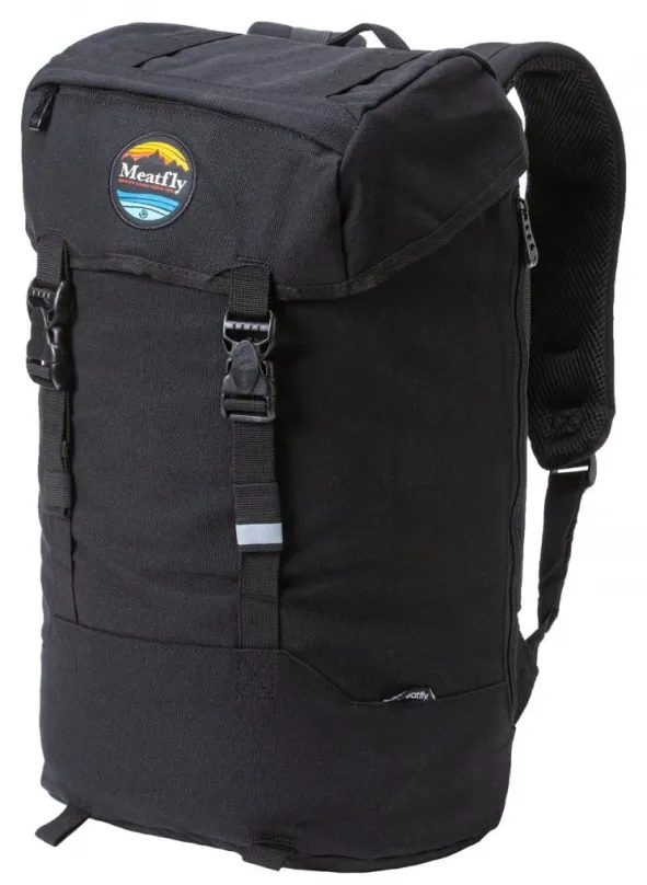Mestský batoh Meatfly Pioneer 4 Backpack Black