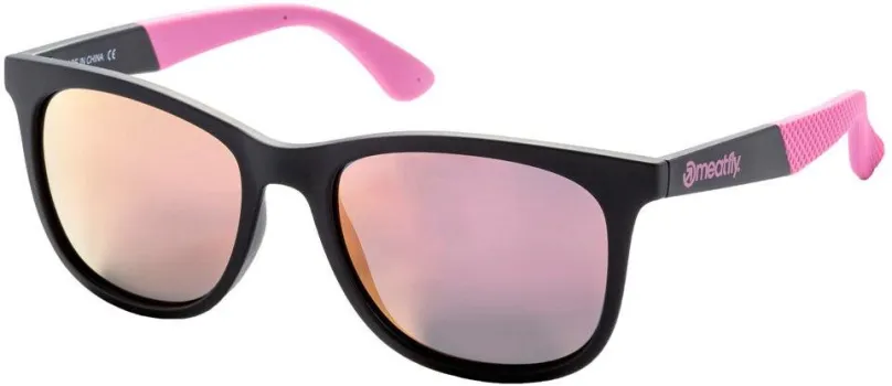 Slnečné okuliare Meatfly Clutch 2, Black / Pink