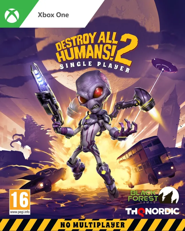 Hra na konzole Destroy All Humans! 2 - Reprobed - Single Player - Xbox