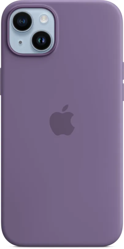 Kryt na mobil Apple iPhone 14 Plus Silikónový kryt s MagSafe fialkový