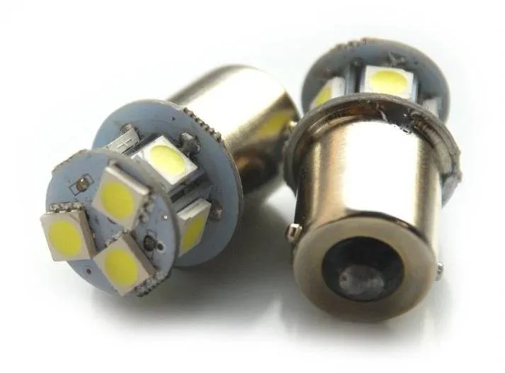 LED autožiarovka Rabel BA15S 8 smd 5050 P21W 1156 biela