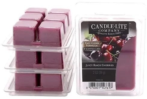 Vonný vosk CANDLE LITE Juicy Black Cherries 56 g, ovocná vôňa, hmotnosť 56 g
