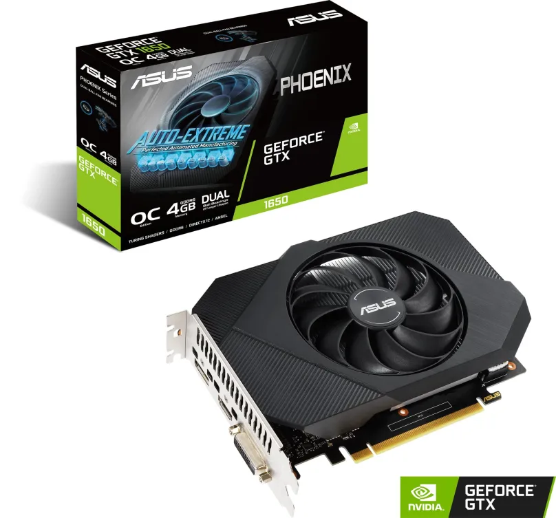 Grafická karta ASUS PHOENIX GeForce GTX 1650 O4G D6 P