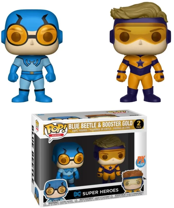 Funk POP DC 2 Pack: Blue Beetle & Booster Gold (Exc) (CC)