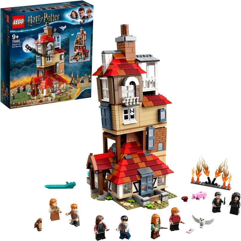 LEGO stavebnica LEGO Harry Potter 75980 Útok na brlohu