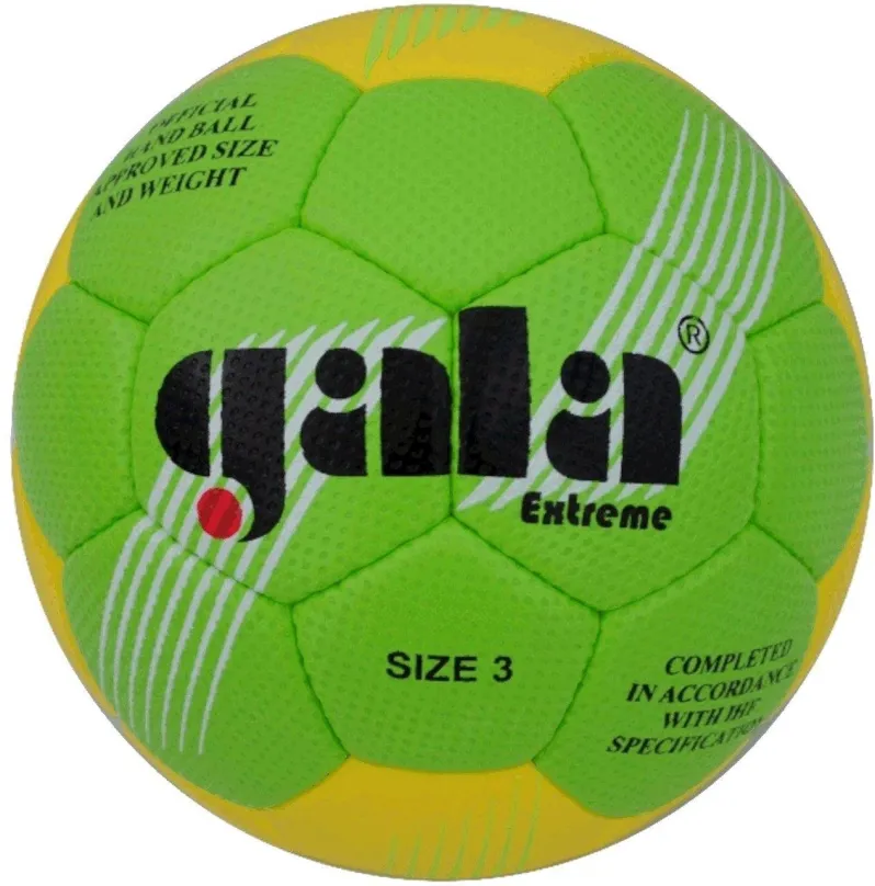 Hádzanárska lopta Gala Soft - touch - BH 3053 žltá/zelená,3
