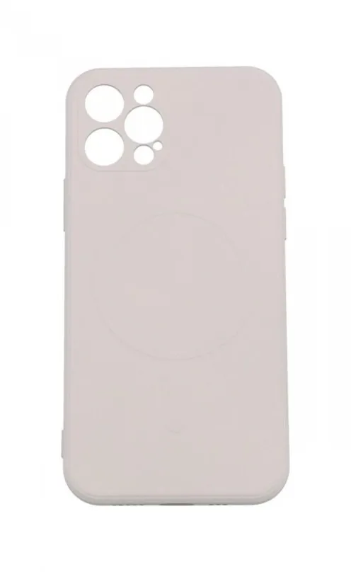 Kryt na mobil TopQ Kryt iPhone 12 Pro s MagSafe béžový 85013, pre Apple iPhone 12 Pro, výr
