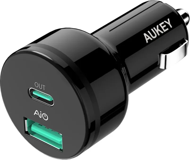 Nabíjačka do auta Aukey Adaptive USB-C Charge 2.0 2-Port Car Charger
