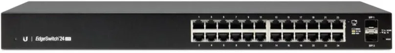 Switch Ubiquiti ES-24-LITE, 24 portový, 1 Gbit, 2x SFP, QoS, VLAN, spravovateľný, rack