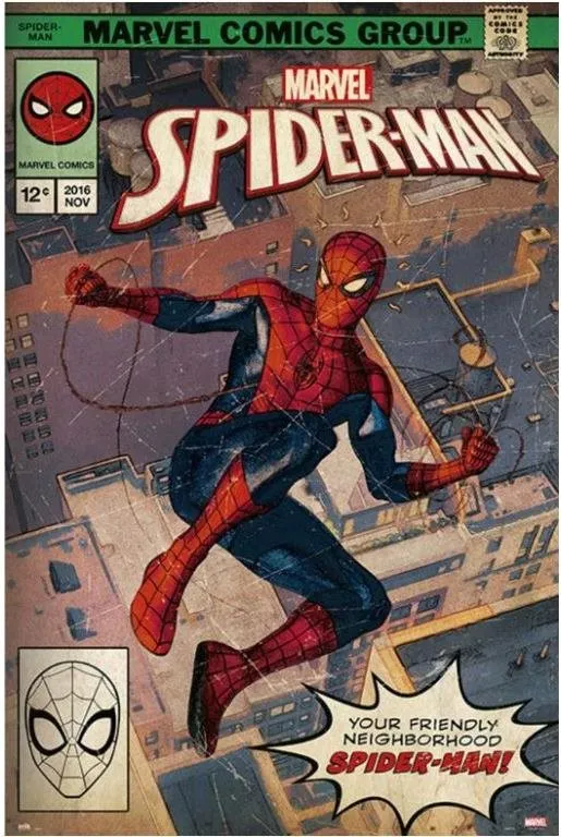 Plagát Marvel Comics - Spider - Man - plagát