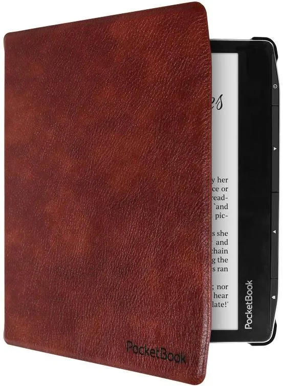 Púzdro na čítačku kníh PocketBook púzdro Shell pre PocketBook ERA, hnedé