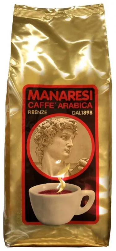 Káva Manaresi Oro, zrnková káva, 500g.