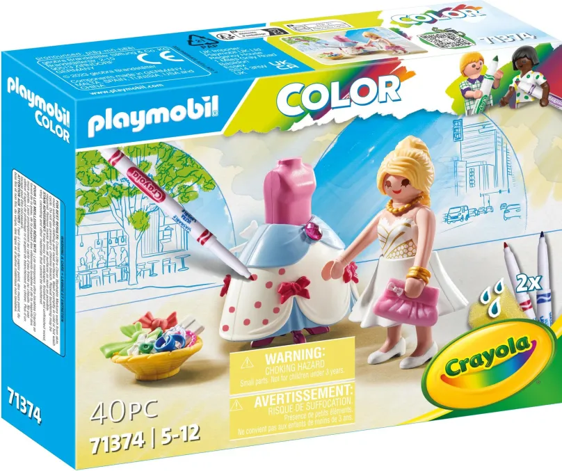 Stavebnica Playmobil 71374 Playmobil Color: Módne šaty