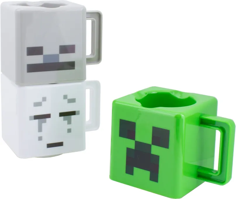 Hrnček Minecraft - Stacking Mugs - set 3 hrnčekov
