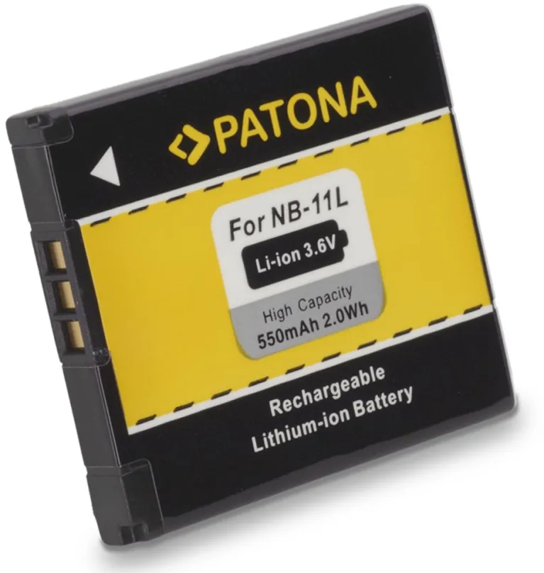 Batérie pre fotoaparát Paton pre Canon NB11L 550mAh Li-Ion