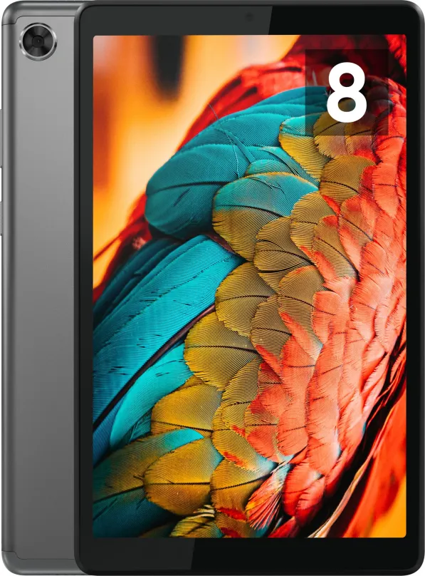 Tablet Lenovo TAB M8 (3rd Gen) 4GB + 64GB LTE Iron Grey + Smart Charging Station, displej