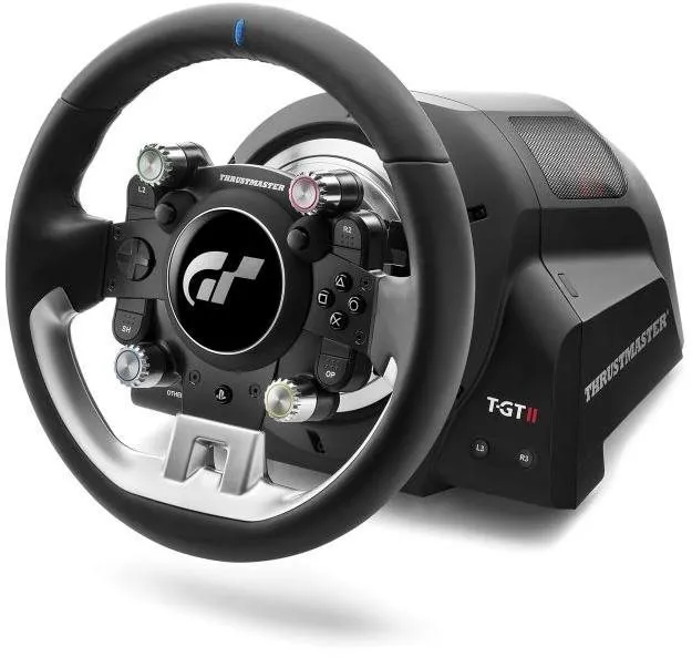 Volant Thrustmaster T-GT II PACK, volant + základňa (bez pedálov) pre PC a PS5, PS4